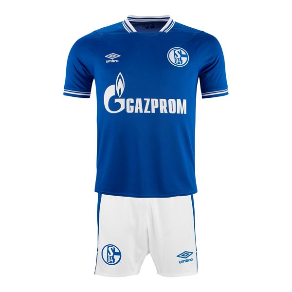 Maglia Schalke 04 1ª Bambino 2021-2022 Blu